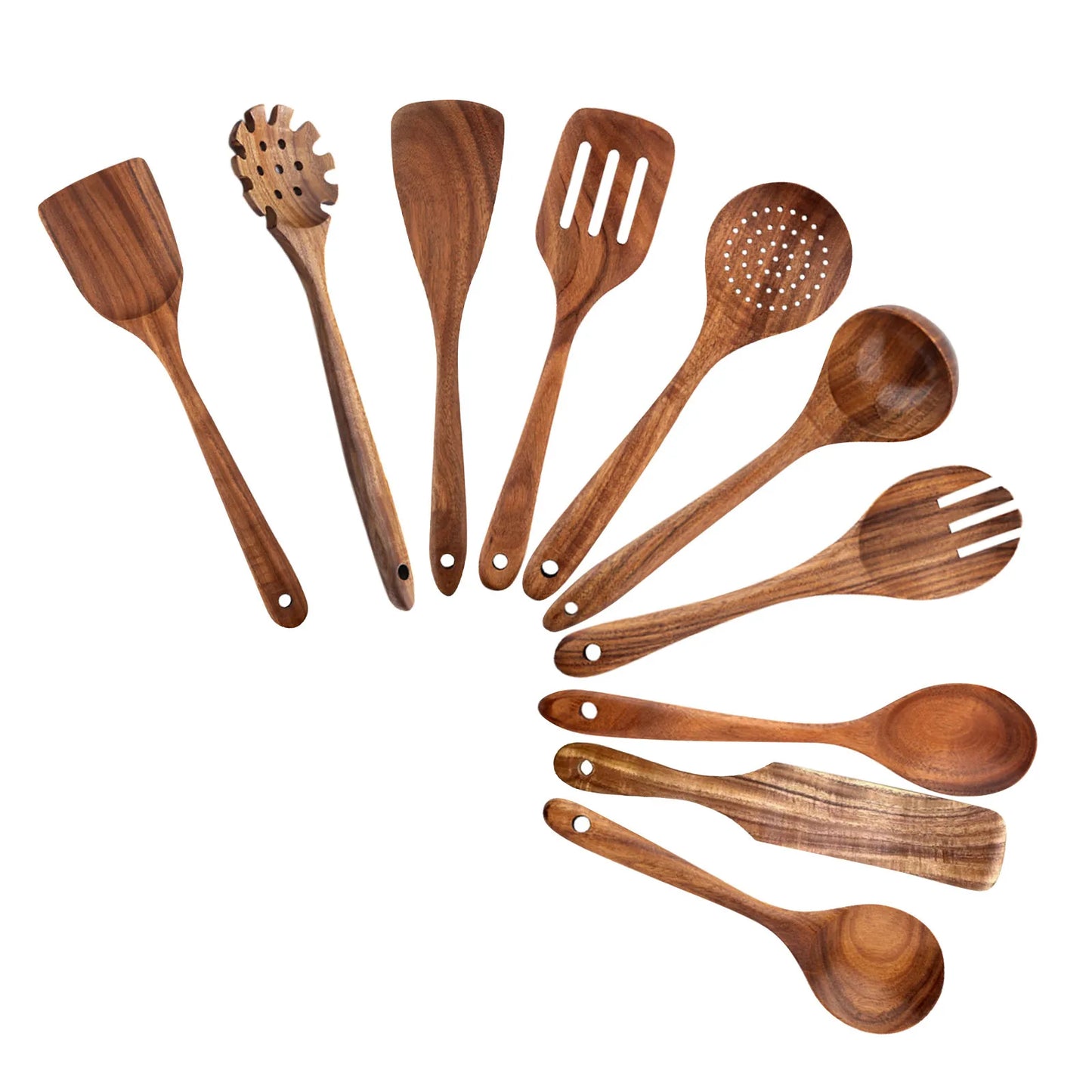 DH teak wooden Kitchen Utensils Set
