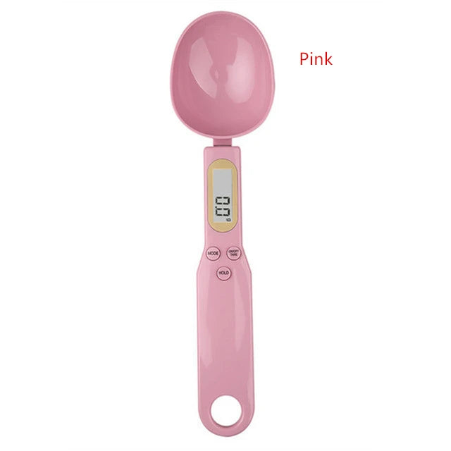 Roze digitale lepelweegschaal – meet met gemak kleine hoeveelheden. Nauwkeurig, compact en perfect voor elke keuken.
🟢 Groen: